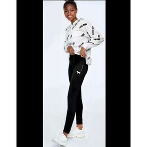 PINK|by Victoria Secret| Ultimate|Black basic|Track pant| Joggers| zipper pocket